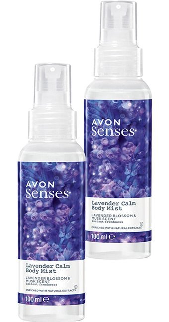 Avon Lavender Calm Lavanta-Misk Kadın Vücut Spreyi 2x100 ml