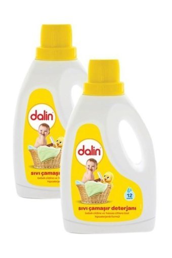 Dalin Hipoalerjenik 2x1.5 kg Sıvı Bebek Deterjanı