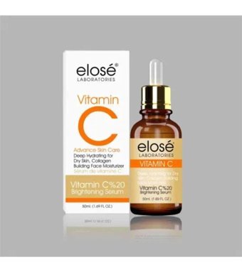 Elose C Vitaminli Canlandırıcı Yaşlanma Karşıtı Kırışıklık Karşıtı Jel Yüz Serumu 50 ml