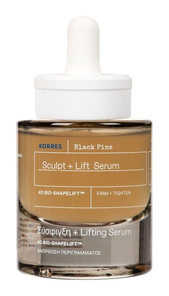 Korres Black Pıne 4d Yüz Dolgunlaştıran Canlandırıcı Yaşlanma Karşıtı Kırışıklık Karşıtı Jel Yüz Serumu 30 ml