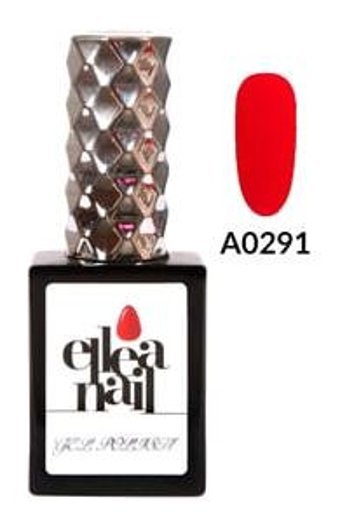 Ellea Nail A0291 Kırmızı Parlak Kalıcı Oje