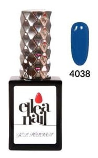 Ellea Nail 4038 Mavi Parlak Kalıcı Oje