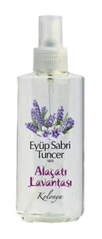 Eyüp Sabri Tuncer Alaçatı Lavantası Sprey Plastik Şişe Kolonya 6x150 ml