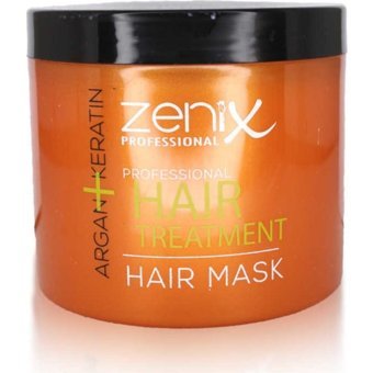 Zenix Argan Yağı Nemlendirici Tuzsuz Keratinli Boyalı Tüm Saçlar için Unisex Saç Kremi 500 ml