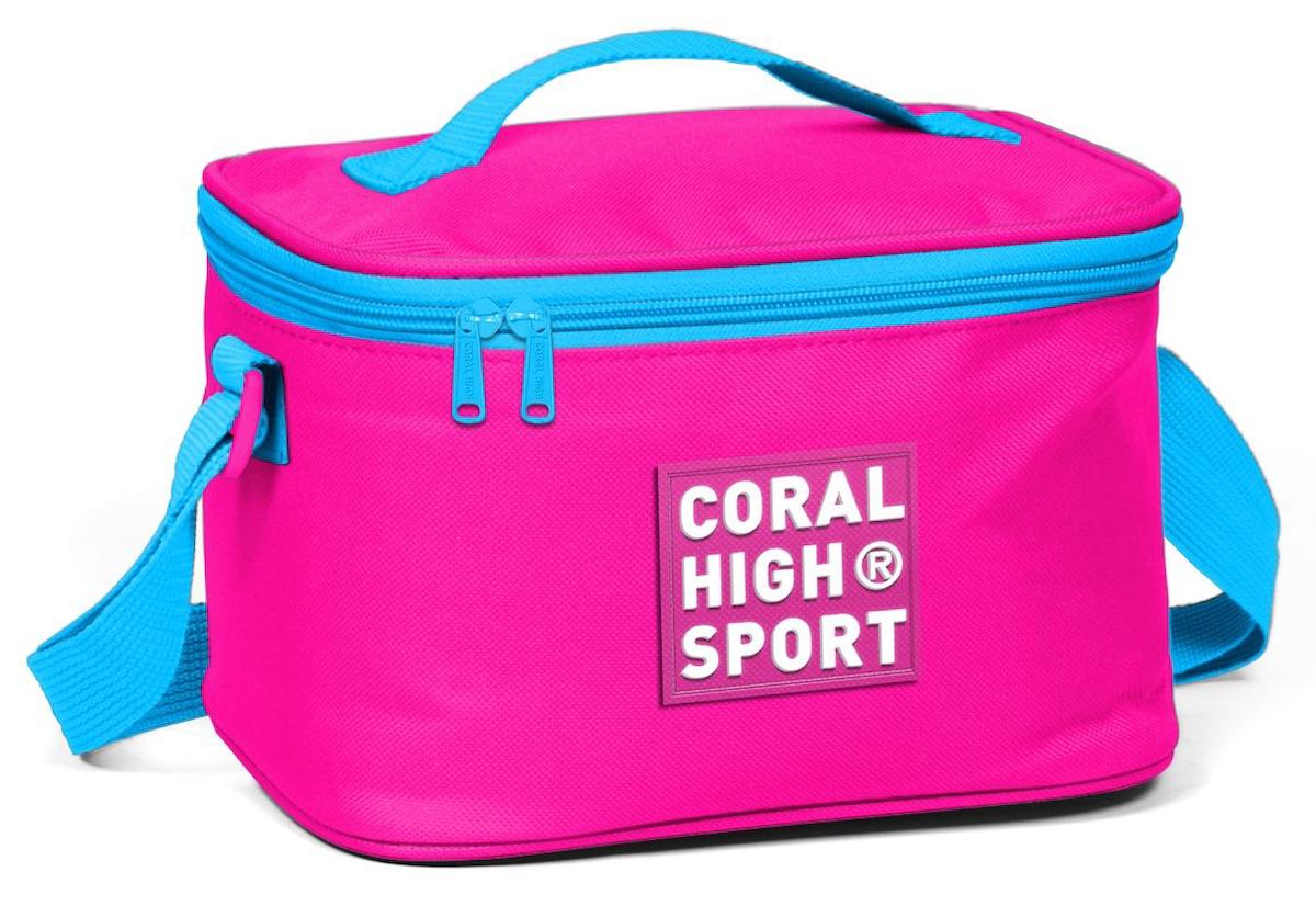 Coral High 22819 Düz Termoslu Pembe Beslenme Çantası