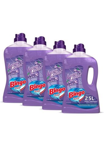 Bingo Fresh Sıvı Mutfak ve Banyo Temizleyici 4x2.5 lt