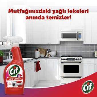 Cif Leke Uzmanı Sprey Mutfak ve Banyo Temizleyici 750 ml