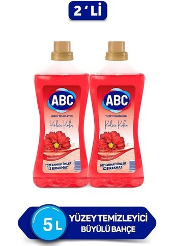 Abc Büyülü Bahçe Sıvı Mutfak ve Banyo Temizleyici 2x2.5 lt