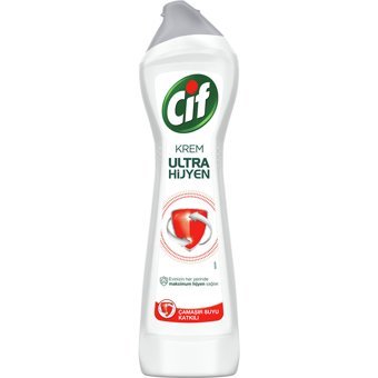 Cif Ultra Hijyen Krem Mutfak ve Banyo Temizleyici 450 ml