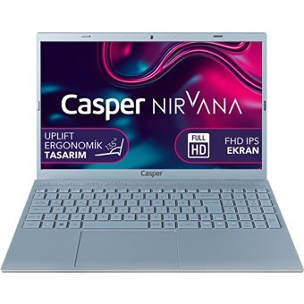 Casper Nirvana C500.1115-8V00T-G-F Dahili Intel UHD Graphics Intel Core i3 1115G4 8 GB Ram 500 GB SSD 15.6 inç Full HD Windows 11 Home Laptop