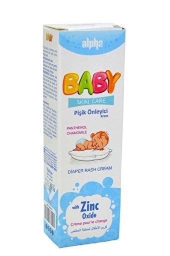 Alpha Baby Parfümsüz Parabensiz Pişik Kremi 50 ml