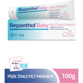 Bepanthol Baby Parfümsüz Parabensiz Pişik Kremi 6x100 gr