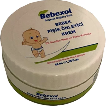 Bebexol Parfümsüz Parabensiz Pişik Kremi 40 ml
