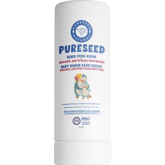 Pureseed Natural Parfümsüz Parabensiz Pişik Kremi 75 ml