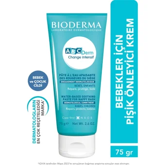 Bioderma Abcderm Change Intensif Parfümsüz Parabensiz Pişik Kremi 75 gr