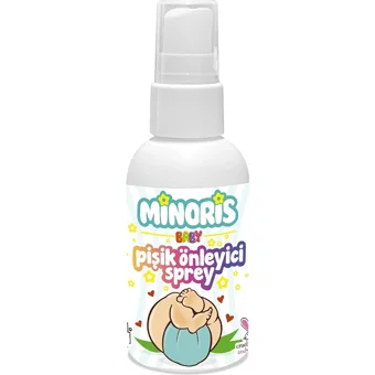 Minoris Baby Organik Parfümsüz Parabensiz Pişik Kremi 100 ml