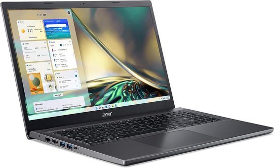 Acer Aspire 5 A515-57 NXKN3EY00313 Dahili Intel UHD Graphics Intel Core i5 12450H 32 GB Ram 512 GB SSD 15.6 inç Full HD Windows 11 Home Laptop + çanta