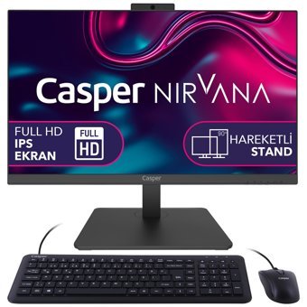 Casper Nirvana A60.1215-BV05R-V Dahili Intel UHD Graphics Intel Core i3 1215U 16 GB Ram 500 GB SSD 16 inç Full HD Windows 11 Pro Laptop