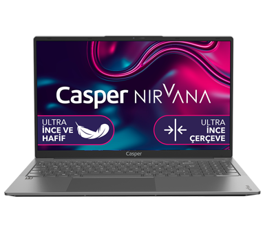 Casper Nirvana X600.1235-8V00T-G-F Dahili Intel Iris Xe Graphics Eligible Intel Core i5 1235U 8 GB Ram 500 GB SSD 16 inç Full HD FreeDos Laptop