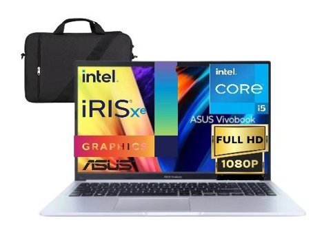 Asus Vivobook-15 F1502ZA-EJ1534 Dahili Intel Iris Xe Graphics Eligible Intel Core i5 1235U 16 GB Ram 512 GB SSD 15.6 inç Full HD Windows 11 Pro Laptop + Çanta