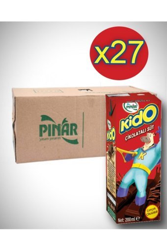 Pınar Çikolatalı Süt 27'li 180 ml