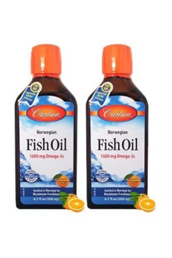 Carlson Fish Oil Omega 3 Balık Yağı Şurup 200 ml 2 Adet