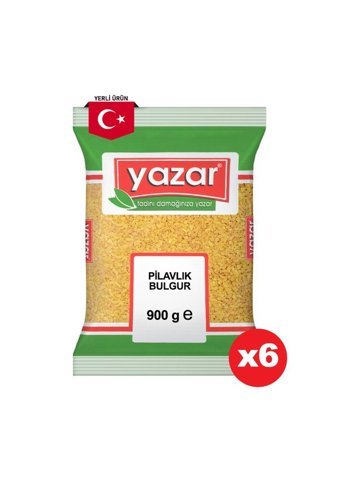 Yazar Pilavlık Bulgur 6X900 gr