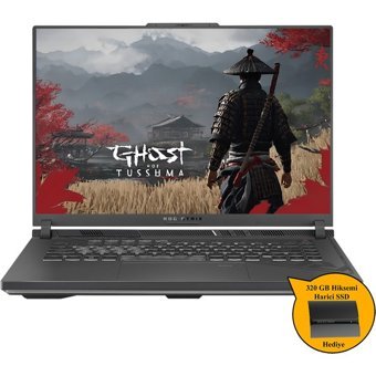 Asus ROG Strix G16 N3159 ZI739 Harici GeForce RTX 4060 Intel Core i7 13650HX 48 GB Ram 1 TB SSD 16 inç Full HD FreeDos Oyuncu Laptop + 320 GB Hiksemi SSD