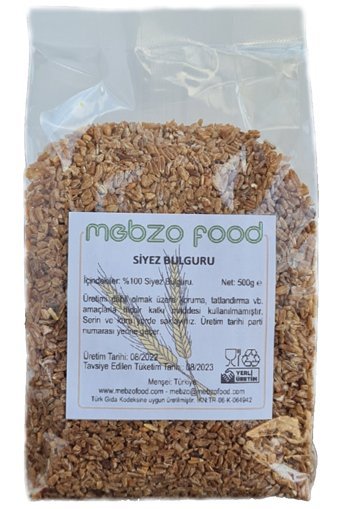 Mebzo Food Siyez Pilavlık Bulgur 500 gr