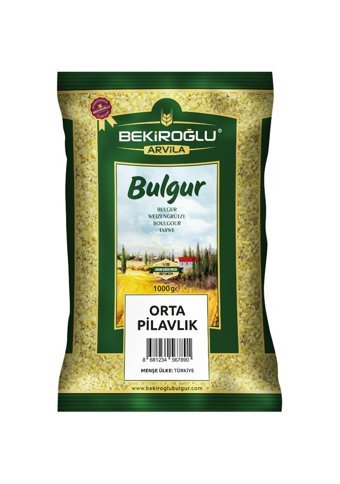 Bekiroğlu Arvila Orta Pilavlık Bulgur 1 kg