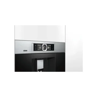 Bosch CTL636ES6 Serie 8 1600 W Paslanmaz Çelik Ankastre Kapsülsüz Öğütücülü Tam Otomatik Espresso Makinesi Siyah