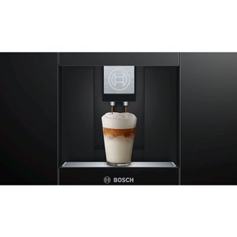 Bosch CTL636ES6 Serie 8 1600 W Paslanmaz Çelik Ankastre Kapsülsüz Öğütücülü Tam Otomatik Espresso Makinesi Siyah