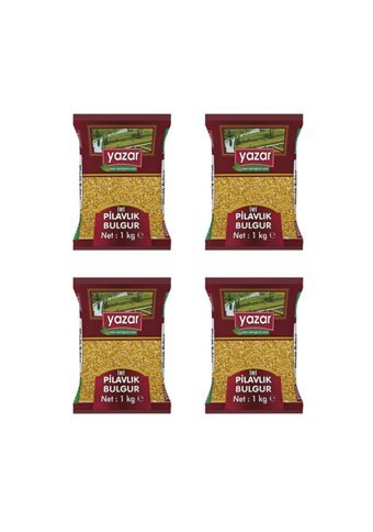 Yazar İri Taneli Pilavlık Bulgur 4X1 kg