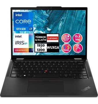 Lenovo Thinkpad X13 Yoga G4 21F3S2GKTX 004 Dahili Intel Iris Xe Graphics Eligible Intel Core i7 1355U 16 GB Ram 4 TB SSD 13.3 inç Full HD FreeDos Dokunmatik 2'Si 1 Arada