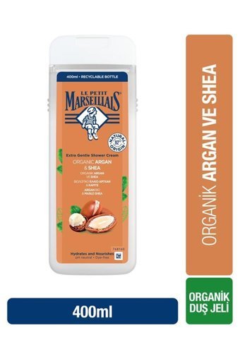 Le Petit Marseillais Argan Yağı Shea Aromalı Nemlendirici Duş Jeli 400 ml