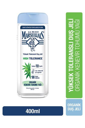 Le Petit Marseillais Kenevir Tohumu Aromalı Nemlendirici Duş Jeli 400 ml