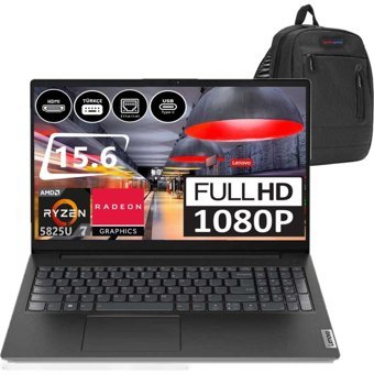 Lenovo V15 Gen 3 82TV004LTX07 Dahili AMD Radeon RX Vega 8 AMD Ryzen 7 5825U 40 GB Ram 512 GB SSD 15.6 inç Full HD FreeDos Laptop + Zetta Çanta