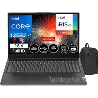 Lenovo V15 Gen 3 IAP 882TT00C6TX24 Dahili Intel Iris Xe Graphics Eligible Intel Core i7 1255U 16 GB Ram 2 TB SSD 15.6 inç Full HD Windows 11 Home Laptop + WeblegelsinÇanta