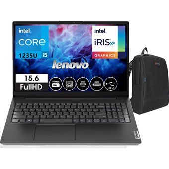 Lenovo V15 V82TT00A6TX18 Dahili Intel Iris Xe Graphics Eligible Intel Core i5 1235U 8 GB Ram 512 GB SSD 15.6 inç Full HD Windows 11 Home Laptop + WeblegelsinÇanta