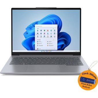 Lenovo Thinkbook Gen 6 21KK000WTRZİ716 Dahili Intel Iris Xe Graphics Eligible Intel Core i5 1335U 32 GB Ram 1 TB SSD 16 inç UHD FreeDos Laptop + Zitek 16 GB Flash Bellek