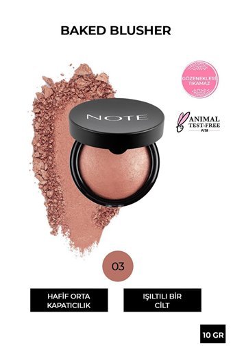 Note Baked No:03 Oriental Pink Pot Highlighter