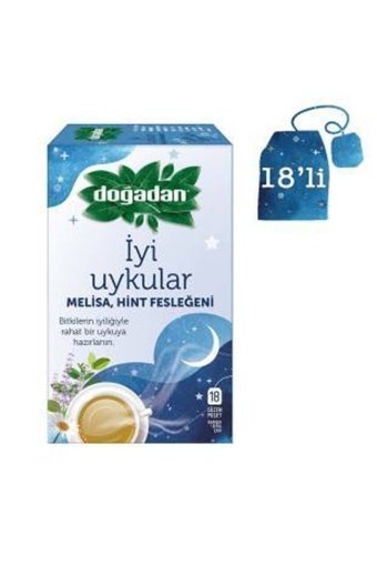 Doğadan İyi Uykular Karışık Bitki Çayı 18 Adet