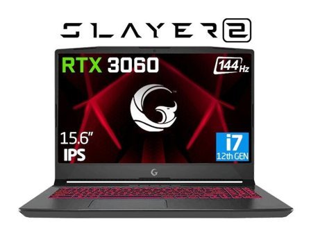 Game Garaj Slayer2 D5 7 3060 C3 Harici GeForce RTX 3060 Intel Core i7 12700H 32 GB Ram 1 TB SSD 15.6 inç Full HD FreeDos Oyuncu Laptop