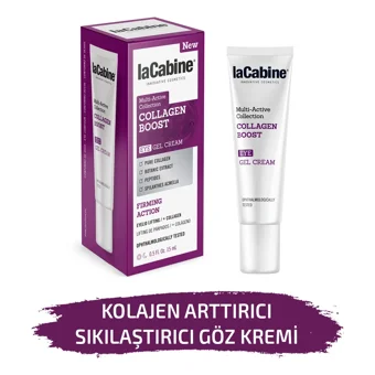 Lacabine Boost Tüm Ciltler için Göz Çevresi Krem Tüp 15 ml