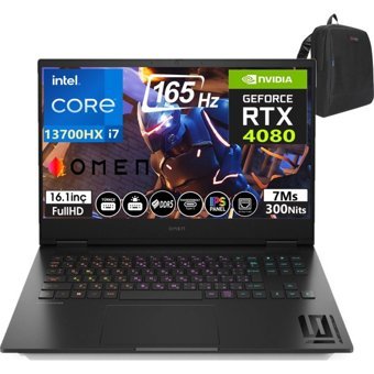 HP Omen 16 WF0008NT 881T46EAW36 Harici GeForce RTX 4080 Intel Core i7 13700HX 16 GB DDR5 Ram 4 TB SSD 16.1 inç Full HD Windows 11 Pro Oyuncu Laptop + WeblegelsinÇanta