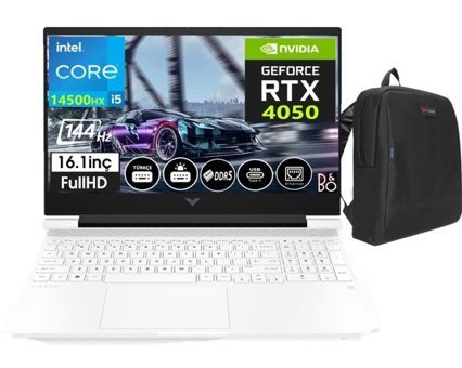 HP Victus 16 R1077NT VCS9J278EAW08 Harici GeForce RTX 4050 Intel Core i5 14500HX 64 GB DDR5 Ram 1 TB SSD 16.1 inç Full HD FreeDos Oyuncu Laptop + WeblegelsinÇanta