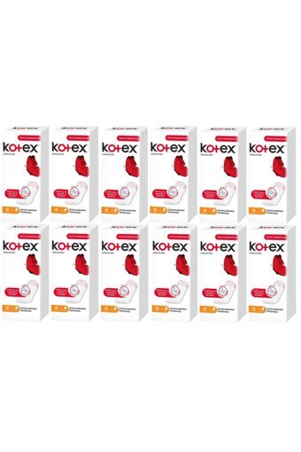 Kotex Parfümsüz Organik 12 Adet 18'li Normal Günlük Ped