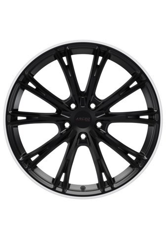 Arceo Asw01-04 Matt Black Lip Diamond 19 inç 10 Kol Alaşımlı Jant 4 Adet