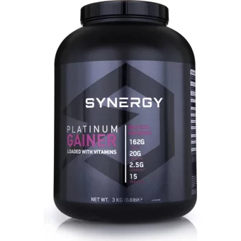 Synergy Muz Aromalı 15 Servis Kilo Aldırıcı Gainer 3000 gr Toz