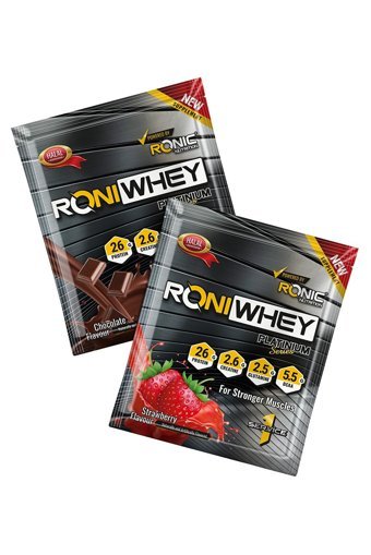 Ronic Nutrition Çilek Aromalı 13 Servis Kilo Aldırıcı Gainer 2000 gr Toz